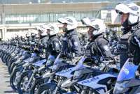 1.260 policías y 62 motocicletas reforzarán la seguridad en Quito